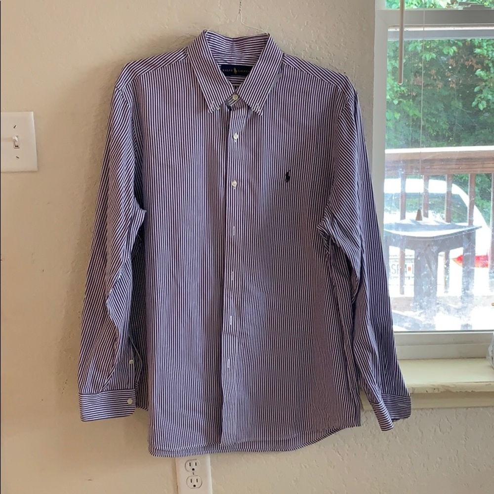 Ralph Lauren Men’s Button Down Dress Shirt